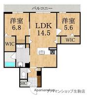 物件の間取り画像