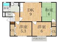 物件の間取り画像