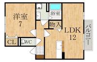 フォンティーヌの間取り