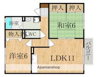 グリーンガーデン 弐番館の間取り