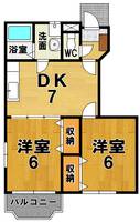 エクシージュⅠの間取り