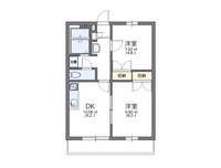 レオパレス浪漫203の間取り