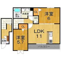 プラシード パラッツォの間取り