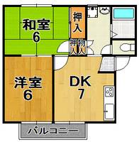レジデンスボナール Ⅰの間取り