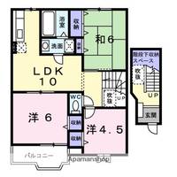 ブランドール Cの間取り
