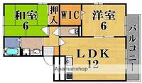 リビングタウン木津南 A棟の間取り