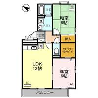 リビングタウン木津南 A棟の間取り