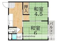 学園大和ハイツの間取り