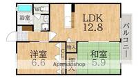 フラットK.Tの間取り