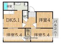物件の間取り画像