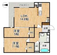 物件の間取り画像