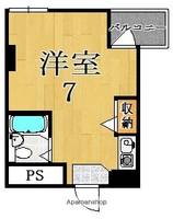 シティロイヤルJR奈良の間取り