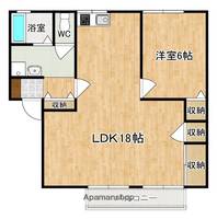 サンハイツ2号館の間取り