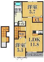 物件の間取り画像
