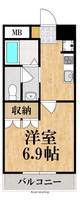 アパルトマンの間取り