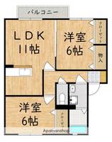 物件の間取り画像