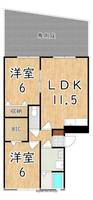 物件の間取り画像