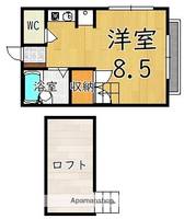 シャルマン第1の間取り