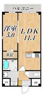 物件の間取り画像