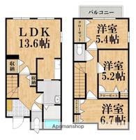 物件の間取り画像