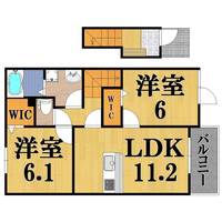 アムールBの間取り