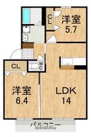 物件の間取り画像