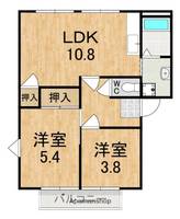 物件の間取り画像
