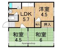物件の間取り画像
