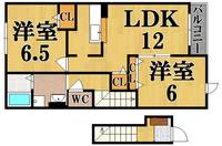 物件の間取り画像