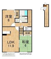 物件の間取り画像