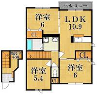 物件の間取り画像