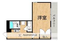 奈良県大和郡山市今国府町の賃貸アパートの間取り