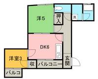 ビブレ下三栖B4-1の間取り