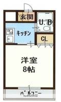 フォルテ橋本203の間取り