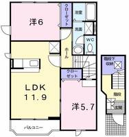 物件の間取り画像