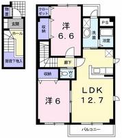 物件の間取り画像