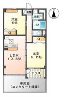 物件の間取り画像