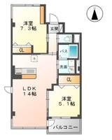 物件の間取り画像