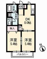 物件の間取り画像