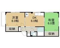 ヤマモトハイツの間取り