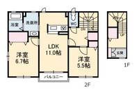 物件の間取り画像