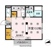 パストラルK A棟105の間取り