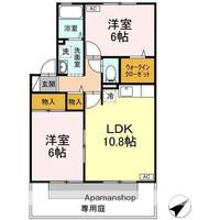 リバーポートあきA棟103の間取り