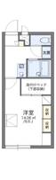 レオパレス瑞穂209の間取り