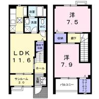 物件の間取り画像