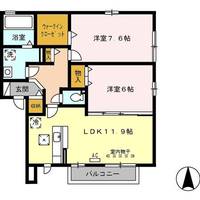 ジュエル サファイアの間取り