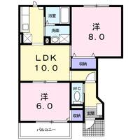 クレストール中野Bの間取り