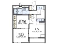 レオパレスエスペランサの間取り