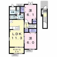 物件の間取り画像