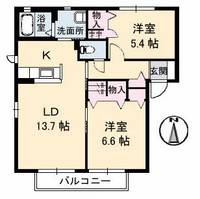物件の間取り画像